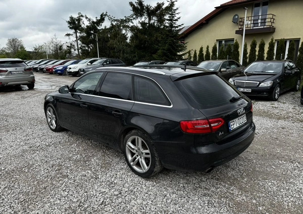 Audi A4 cena 42900 przebieg: 179000, rok produkcji 2012 z Krzepice małe 704